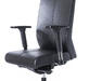 Эргономичное кресло BODY 1201-63H-Hal-BK-L Кожа черная 940x640x430