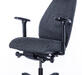 Эргономичное кресло JOBRI 1618-19H-Med-60999-BK Ткань черная Fighter 60999 Black 710x660x460