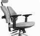 Ортопедическое кресло Alpha AM-02A-GY Ткань серая LY-01 680x490x630