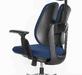 Ортопедическое кресло BIONIC А-92-2-FAB-BK-BL Ткань синяя A92-2 680x490x630
