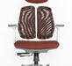 Ортопедическое кресло BIONIC A92W-MESH-WH-RED Сетка A92W/Ткань коралловая A92-2W 680x490x630