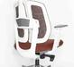 Ортопедическое кресло BIONIC A92W-MESH-WH-RED Сетка A92W/Ткань коралловая A92-2W 680x490x630