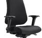 Эргономичное кресло IDEAL 1104-31H-Med-60999-BK Ткань темно-серая Medley 60999 Black 800x650x410