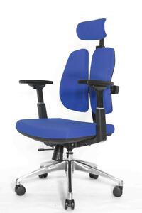 Ортопедическое кресло Alpha AM-02A-BK Ткань черная LY-01 680x490x630