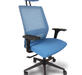 Эргономичное кресло Falto Soul (Black) SOL-01KAL/BL-BL Ткань синяя/Синяя сетка 680x640x360