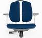 Ортопедическое кресло BIONIC A92-2W-Fabric-WH-BL Ткань синяя A92-2W 680x490x630