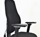 Эргономичное кресло Smart T-1501-10H-Fig-60999-BK Ткань черная Fighter 60999 Black 780x650x420