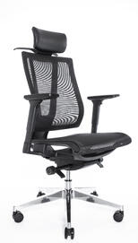 Эргономичное кресло Falto G1 Air (Black) GON-18KALH-AL-BK Черная сетка 770x640x380
