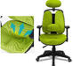 Ортопедическое кресло Inno Health SY-0901-GN Ткань Pure Green (зеленая) 630x610x480