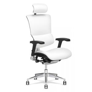 Анатомическое кресло Expert Sail G с подставкой для ног RSAM01-G-GY Сетка серая 720x630x650