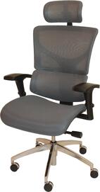 Эргономичное сетчатое кресло Sail Art SAS-MF01-D-GY Темно-серая сетка 710x660x530