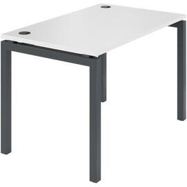 Офисная мебель Арго-М Стол на м/каркасе АМ-002 Серый/Антрацит 1200х730х760