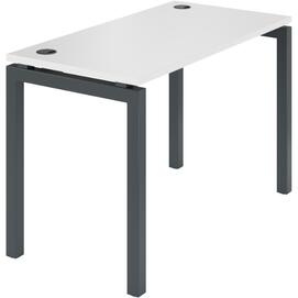 Офисная мебель Арго-М Стол на м/каркасе АМ-002.60 Серый/Антрацит 1200х600х760