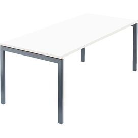 Офисная мебель Арго-М Стол переговорный АМ-0058 Белый/Антрацит 1800х850х760