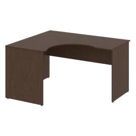 Офисная мебель Nova S Стол криволинейный левый В.СА–3 (L) Венге Цаво 1400x1200x750