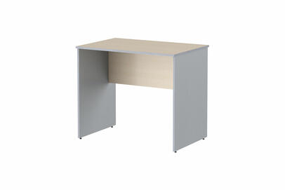 Офисная мебель Имаго Стол письменный СП-1 Клен/Металлик 900х720х755