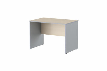 Офисная мебель Имаго Стол приставной ПС-1 Клен/Металлик 900х500х650