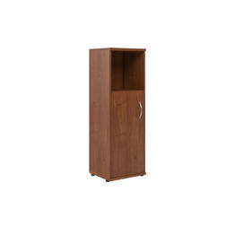 Офисная мебель Имаго Шкаф колонка с глухой малой дверью СУ-2.1(L) Орех Французский 403х365х1200