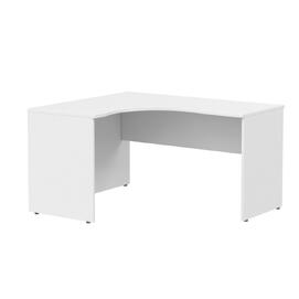 Офисная мебель Имаго Стол эргономичный левый СА-3(L) Белый 1400х1200х755