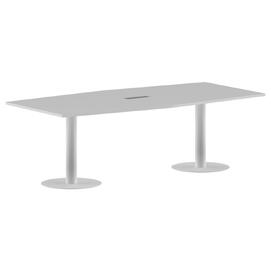 Офисная мебель Имаго Конференц-стол ПРГ-4 Белый/Белый/Белый 2400х1200х750