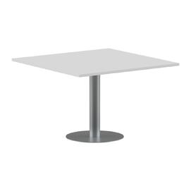 Офисная мебель Имаго Конференц-стол ПРГ-6 Белый/Алюминий 1200х1200х750