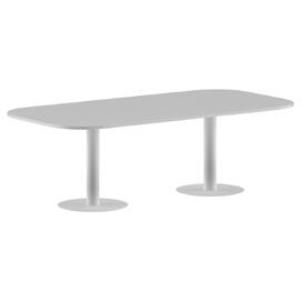 Офисная мебель Имаго Конференц-стол ПРГ-8 Белый/Белый/Белый 2400х1200х750