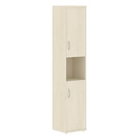 Офисная мебель Имаго Шкаф колонка с комплектом глухих малых дверей СУ-1.5(R) Клен 403х365х1975