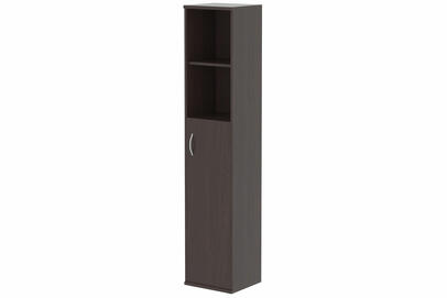 Офисная мебель Имаго Шкаф колонка с глухой средней дверью СУ-1.6(R) Венге Магия 403х365х1975
