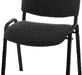 Офисный стул ИЗО black Ткань ТК-2 (т. серая) 530x760x815