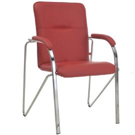 Конференц-кресло Самба (мягк. подлокотник) Экокожа Dollaro 312 690x630x950
