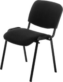 Офисный стул ИЗО black Ткань ТК-1 (черная) 530x760x815