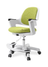 Детское кресло SYNIF ROBO White SY-1101-GN Спинка/сидение зеленое/каркас белый