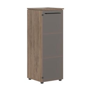Кабинет руководителя Morris Шкаф колонка со стеклянной дверью MMC 42.2 Белый 429х423х1188
