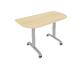 Офисная мебель Мобайл Систем Стол складной мобильный СМ-4.1 Акация Лорка/Тёмно-серый металл 1300х650х757 (115868)