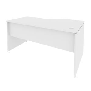 Офисная мебель Style Стол криволинейный левый Л.СА-1 (L) Белый 1580х900х750