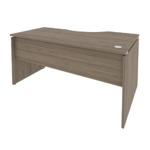 Офисная мебель Style Стол криволинейный левый Л.СА-1 (L) Белый 1580х900х750