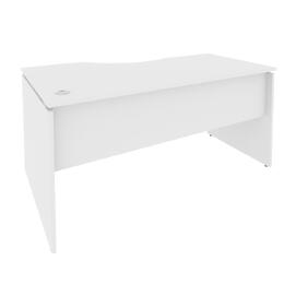 Офисная мебель Style Стол криволинейный правый Л.СА-1 (R) Белый 1580х900х750