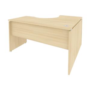 Офисная мебель Style Стол криволинейный левый Л.СА-3 (L) Белый 1380х1200х750
