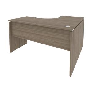 Офисная мебель Style Стол криволинейный левый Л.СА-3 (L) Белый 1380х1200х750