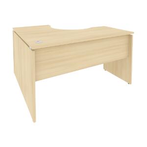Офисная мебель Style Стол криволинейный правый Л.СА-3 (R) Белый 1380х1200х750