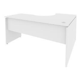 Офисная мебель Style Стол криволинейный левый Л.СА-4 (L) Белый 1580х1200х750