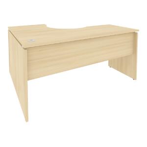 Офисная мебель Style Стол криволинейный правый Л.СА-4 (R) Дуб наварра 1580х1200х750