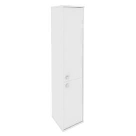 Офисная мебель Style Шкаф высокий узкий правый Л.СУ-1.3 (R) Белый 412х410х1980