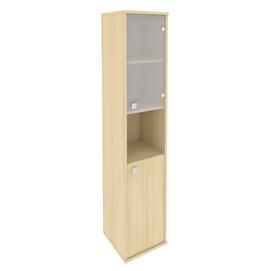 Офисная мебель Style Шкаф высокий узкий правый Л.СУ-1.4 (R) Акация Лорка 412х410х1980