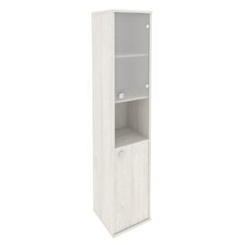Офисная мебель Style Шкаф высокий узкий правый Л.СУ-1.4 (R) Дуб наварра 412х410х1980