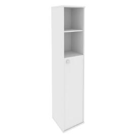 Офисная мебель Style Шкаф высокий узкий правый Л.СУ-1.6 (R) Белый 412х410х1980
