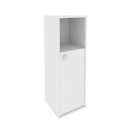 Офисная мебель Style Шкаф средний узкий правый Л.СУ-2.1 (R) Белый 412х410х1215