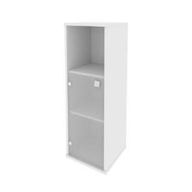 Офисная мебель Style Шкаф средний узкий левый Л.СУ-2.2 (L) Белый 412х410х1215
