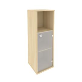 Офисная мебель Style Шкаф средний узкий правый Л.СУ-2.2 (R) Акация Лорка 412х410х1215