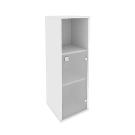 Офисная мебель Style Шкаф средний узкий правый Л.СУ-2.2 (R) Белый 412х410х1215